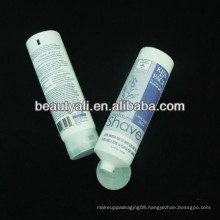 screw on cap transparent frosted cosmetic tube